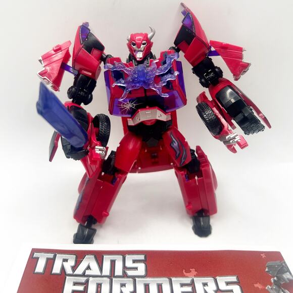 Transformers Prime Rust in Peace Terrorcon Cliffjumper Comic-Con 2012 - Complete - Picture 1 of 10